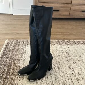 Knee High Black Boots